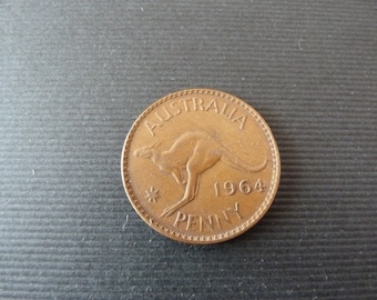 1964 Australian Penny circulated