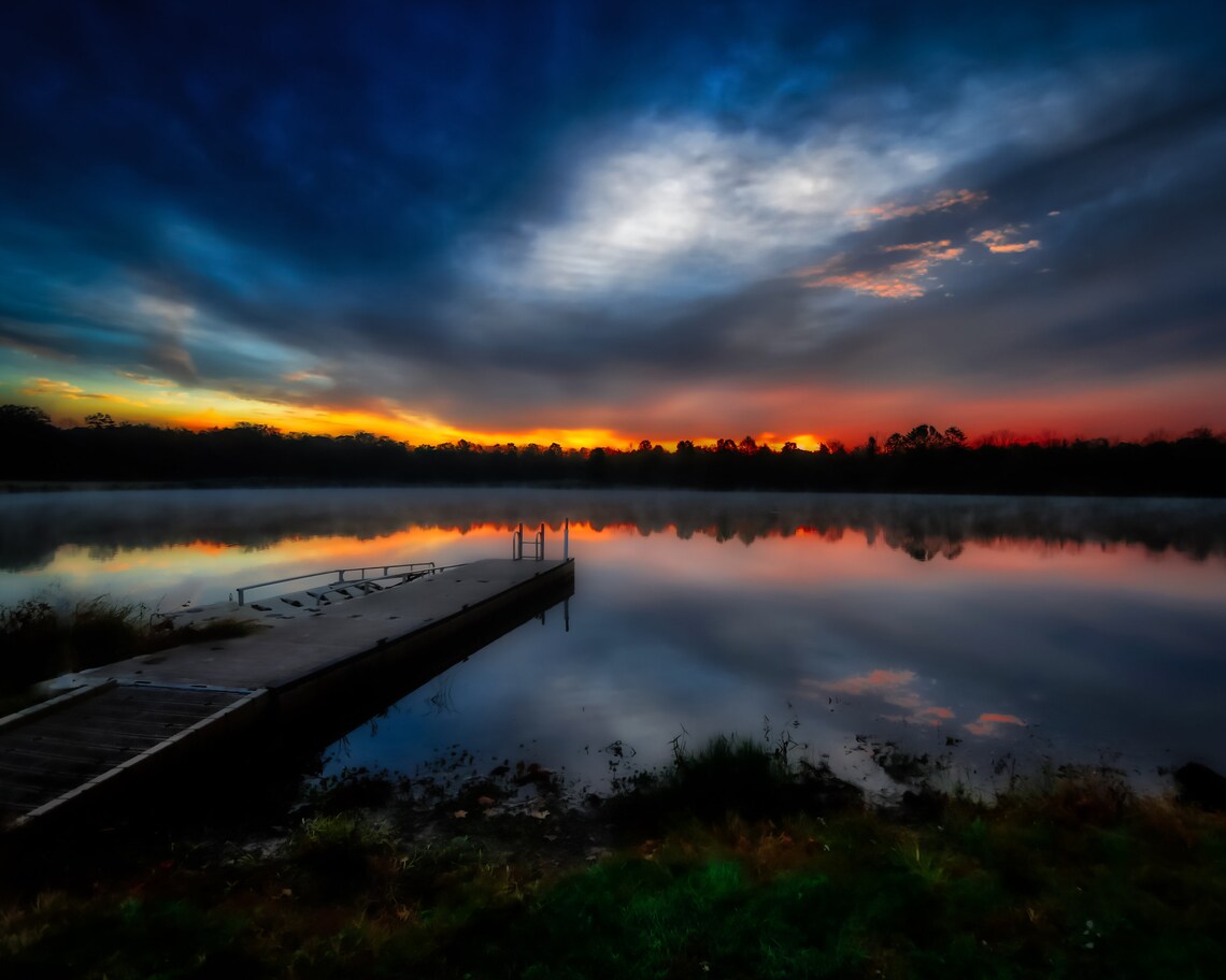 Rosedale Lake Fine Art Wall Print, Scenic Landscape Photography Print