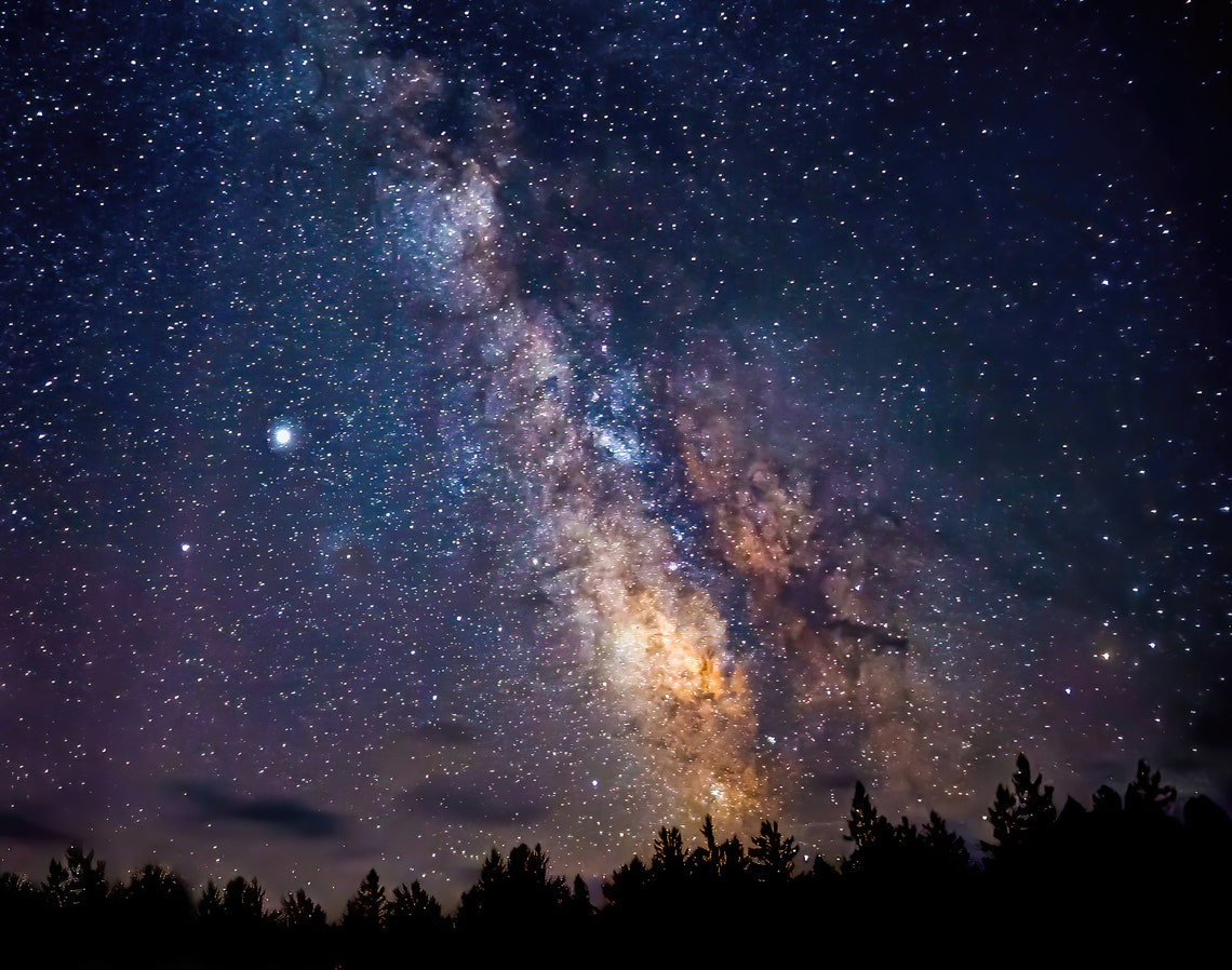 Milky Way Galaxy Print, Cherry Springs Photo, Star Photography ...