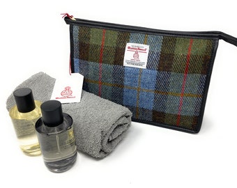 Harris Tweed toiletartikelen MacLeod Tartan toilettas