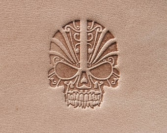 Skull Leather Stamp - Etsy