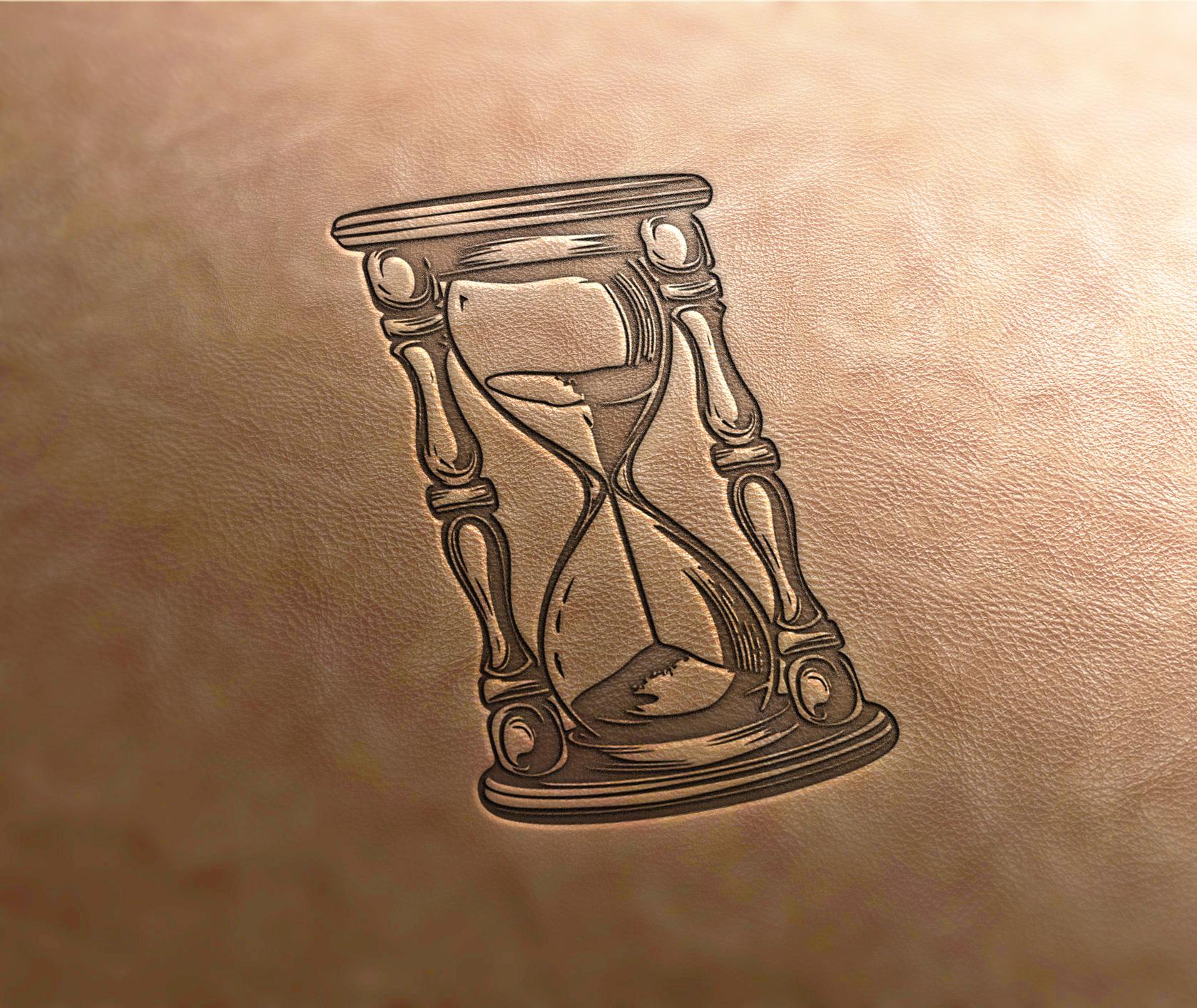 Leather Stamp hourglass (Delrin Material), leather tools, leather stamping, leather stamps