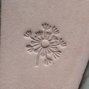 Leather stamp, leather tool, craft tool, flower stamp, leather stamps