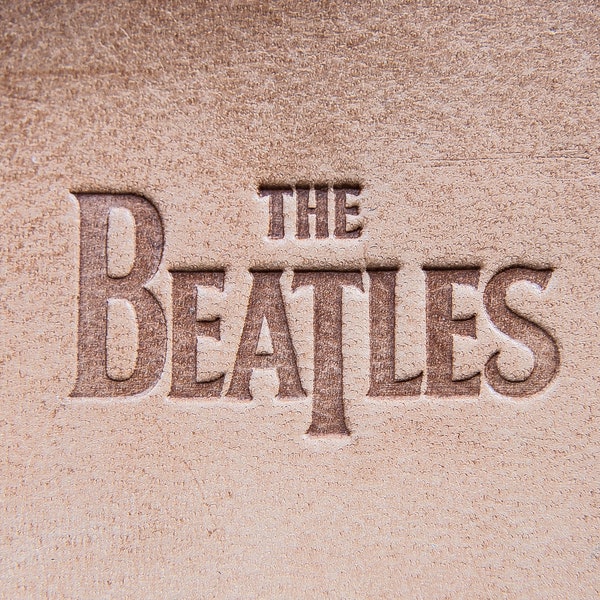 Delrin Leather Stamp: Band The Beatles