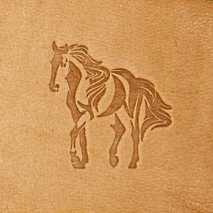 Delrin Leather Stamp: Horse #2