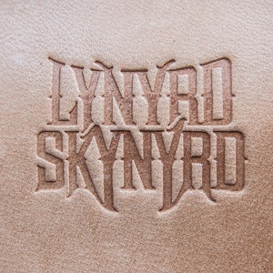MINI car logo Delrin Leather Stamp