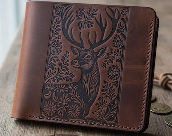 Leather Stamp (Delrin material): Deer stamp, stencil deer,leather stamps, custom leather stamp, leather tools, craft tools, embossing tools