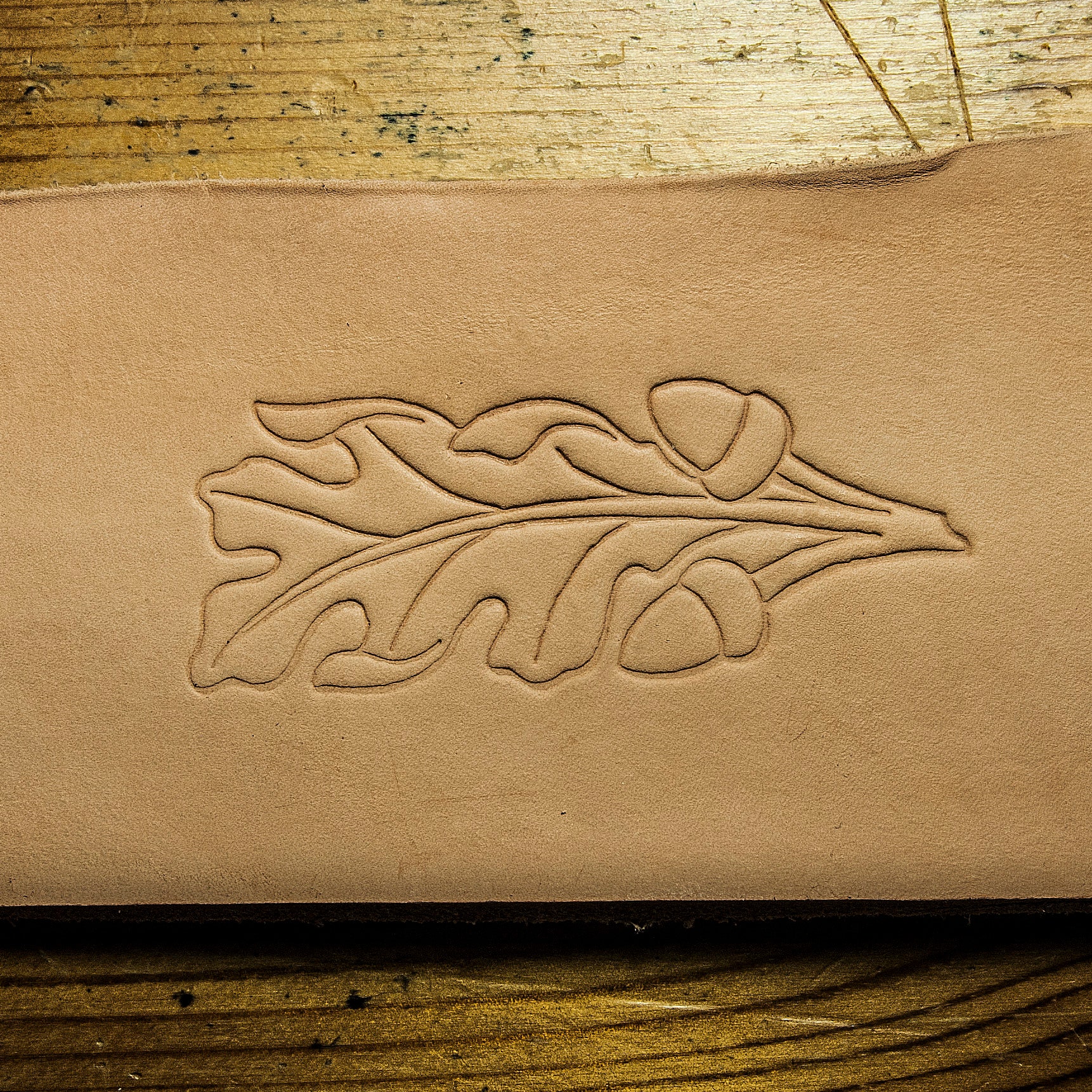 Delrin Leather Stamp Custom Design - size large – Lazy 3 Leather