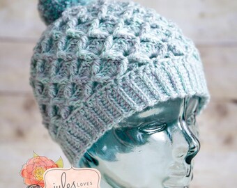 Girl's Best Friend Beanie Crochet Hat Pattern ~ Digital Download ~ PDF ~ Crochet Baby Child Adult Beanie