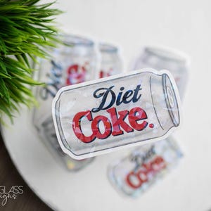 Diet Coke Sticker: Holographic Vinyl - Waterproof and Tear-Resistant image 5