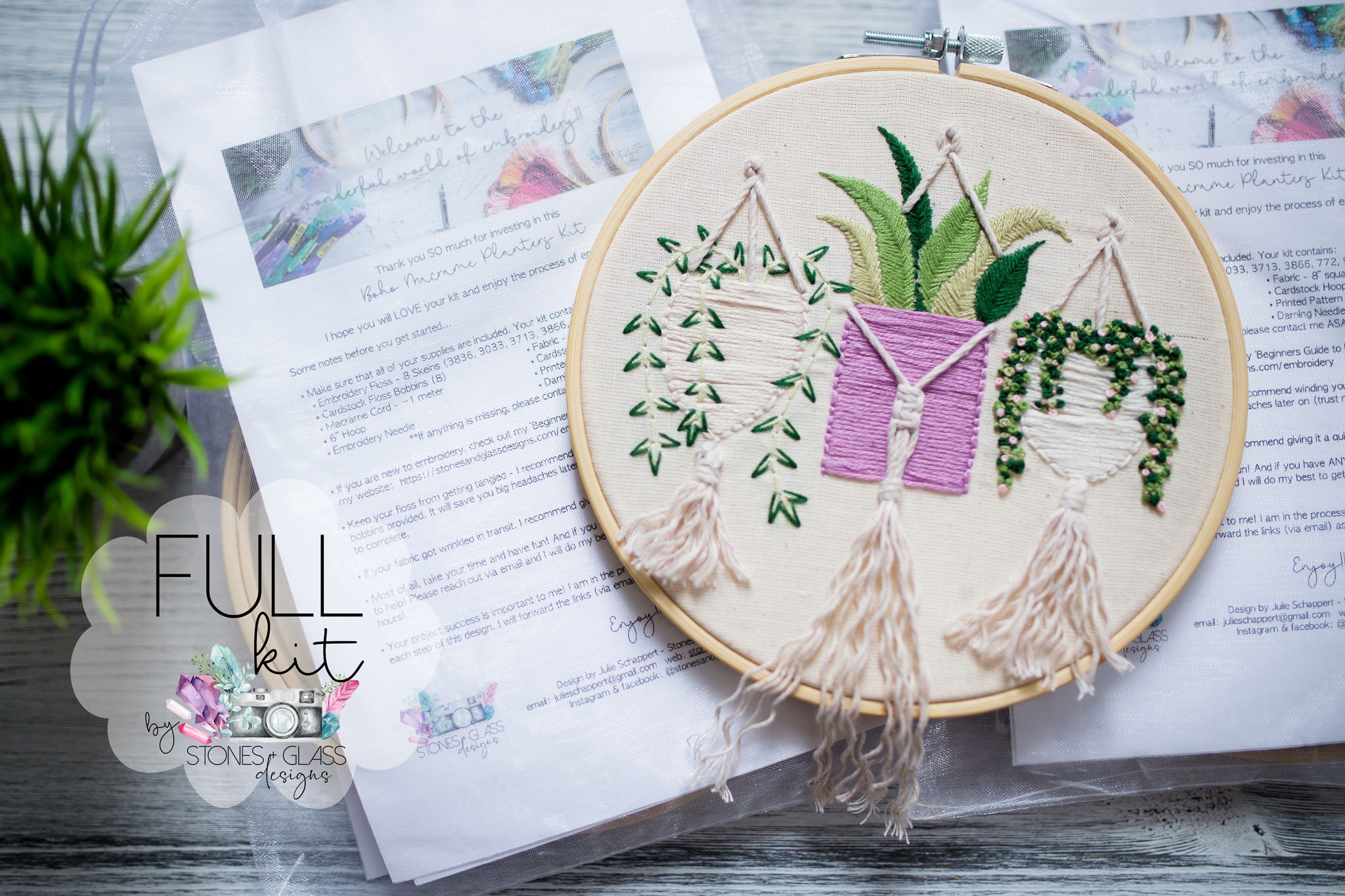 Macrame with hotsell embroidery floss