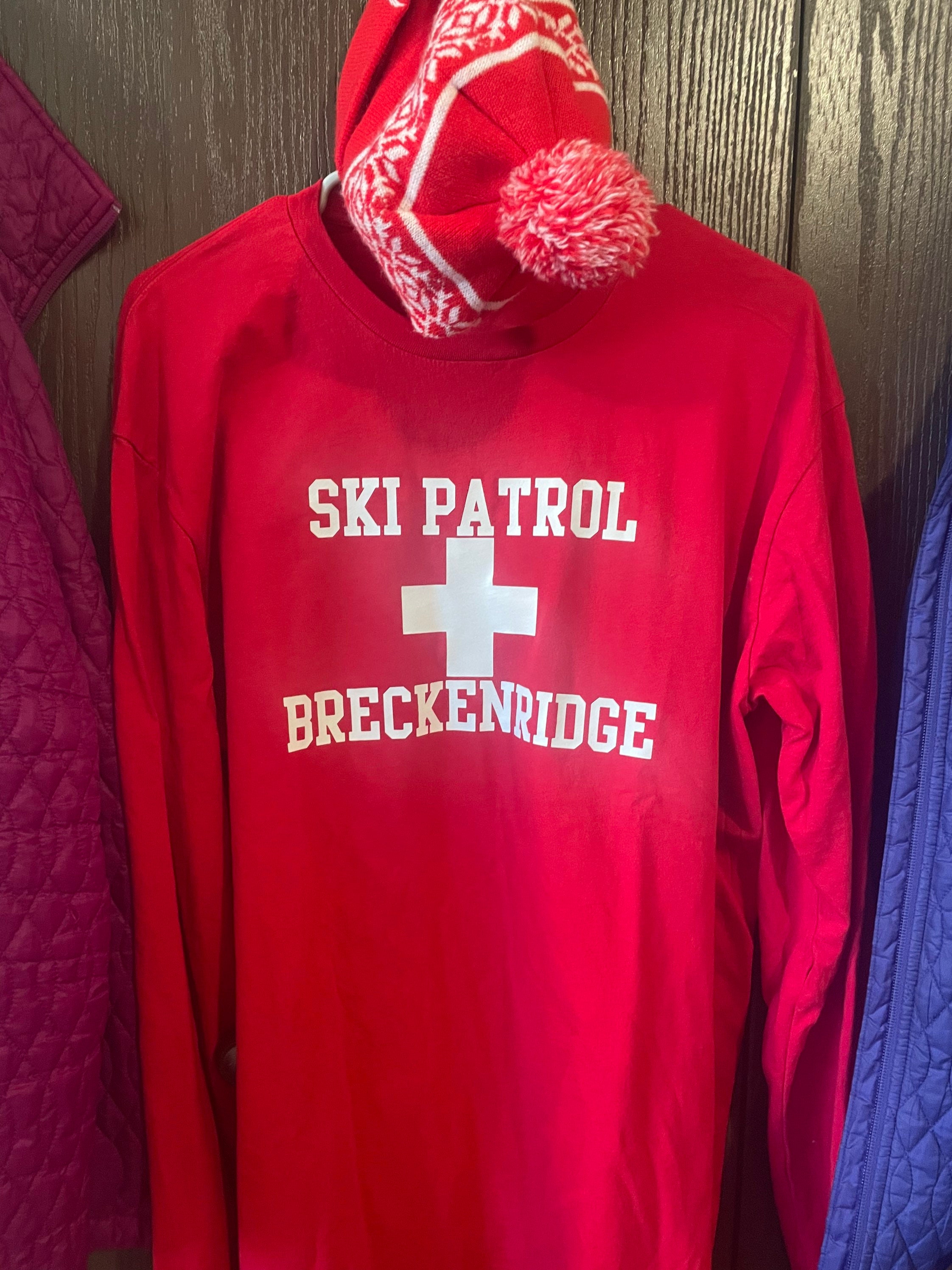 ski patrol hoodie