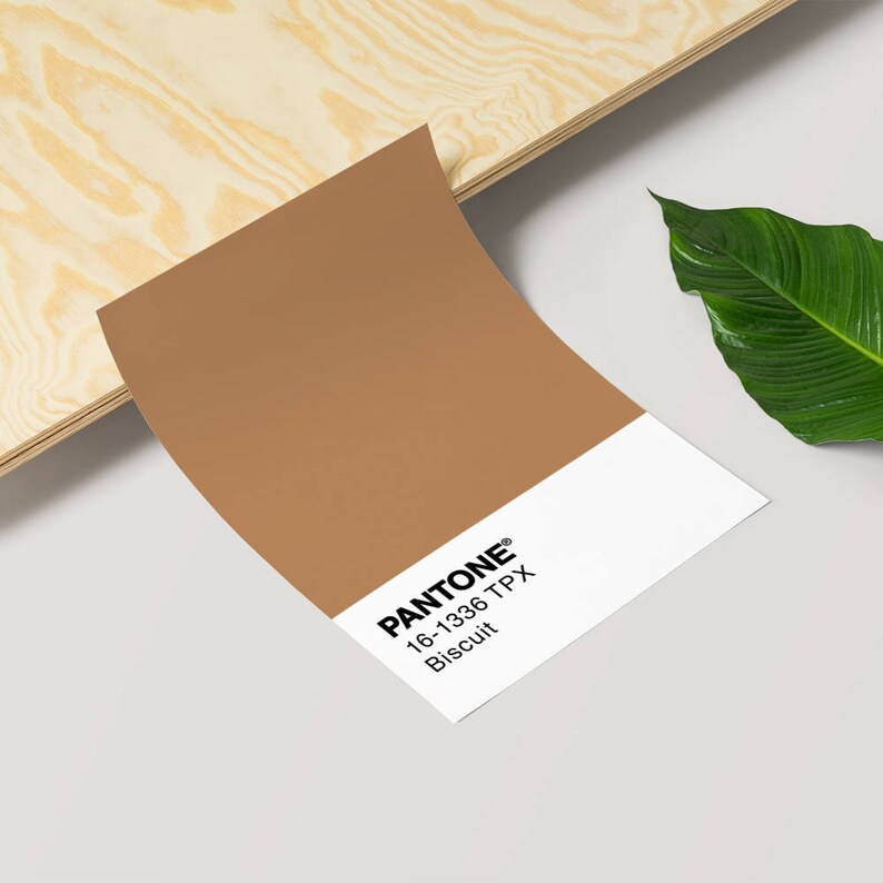 Printable Brown Pantone Poster Minimalist Trending Now Print | Etsy