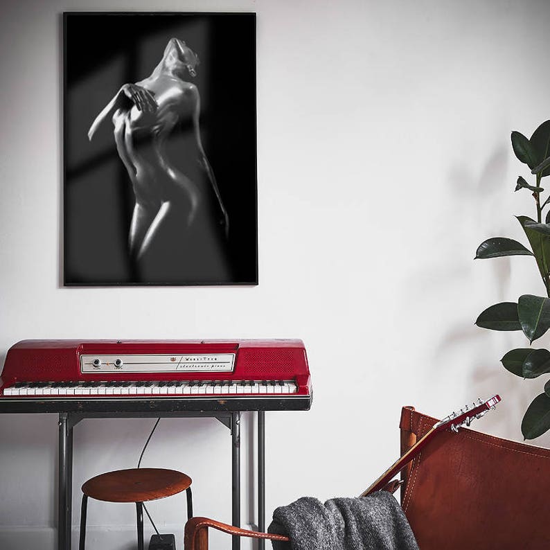Printable Nudity Art Print Erotic Nudity Wall Decor Female - Etsy
