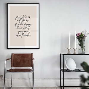 Printable Quotes Wall Decor, Inspirational Quotes Extra Large Wall Art ...