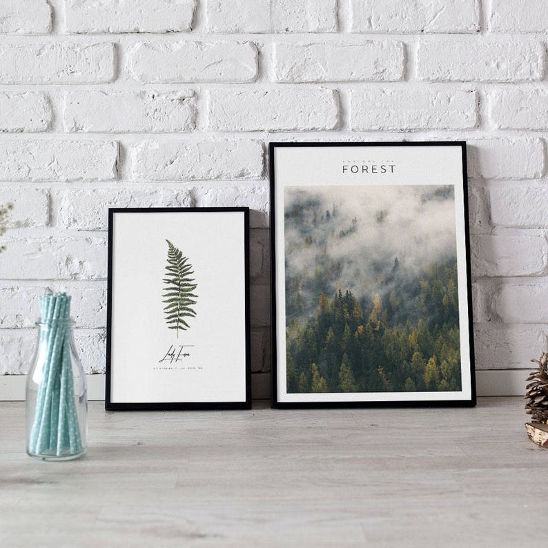 Printable Forest Art, Explore Decor, Nordic Print Design, Modern Large Print, Large Wall Art Ideas, Entryway Decor, Home Decor Printable Art image 6