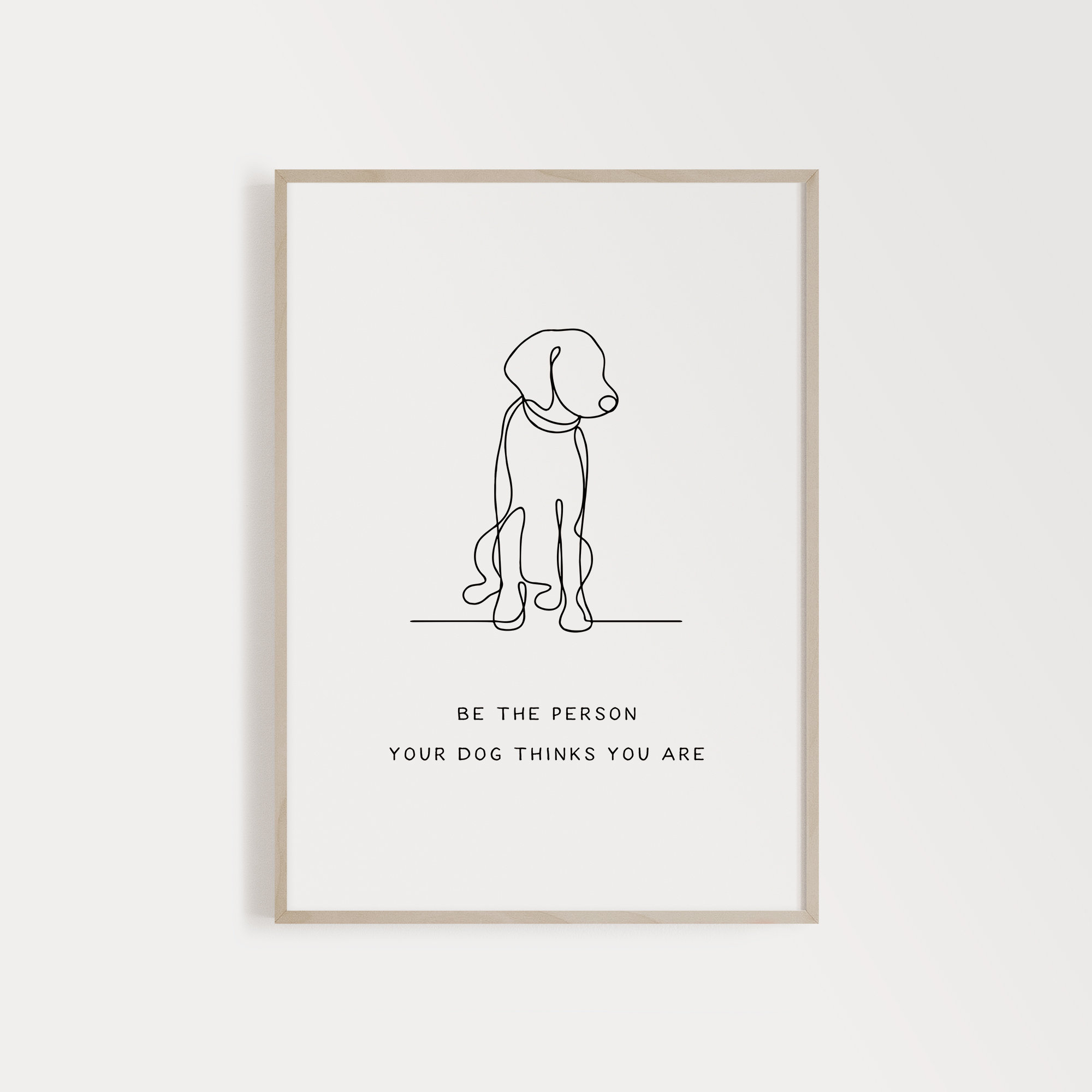 Dog Quotes Wall Art Puppy Printable Art Dog Room Decor Dog Decor Inspirational | Etsy India