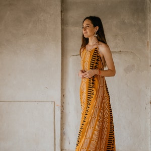 Afrikan print, ethnic, Elegant dress Boho chic dress ,Maxi dress ,Boho long dress,open back dress,free size,maxi dress