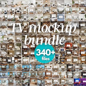 Puede incluir: Un collage de más de 340 imágenes que muestran diferentes maquetas de televisores en varios entornos domésticos. Las imágenes presentan una variedad de estilos, desde moderno hasta tradicional, e incluyen diferentes tamaños y tipos de televisores. Las imágenes son perfectas para diseñadores y mercadólogos que necesitan crear maquetas realistas de sus productos.