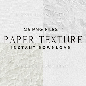 Papers Texture Background, 30 PNG Neutral Texture Background, Papers Texture, Journal, Scrapbook, Digital Download