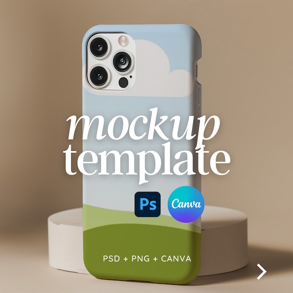 Phone Case Mockup, iPhone Case Mockups, iPhone snap Case Mockup PSD, Phone Case Mock Up canva, iPhone Cover Mockup canva png smart objects