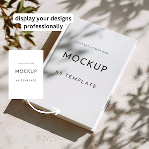 A5 Hardcover Book Mockup PSD | Realistic Journal & Notebook Mockups | KDP Self Publishing Cover Template | Smart Object Book Mockup