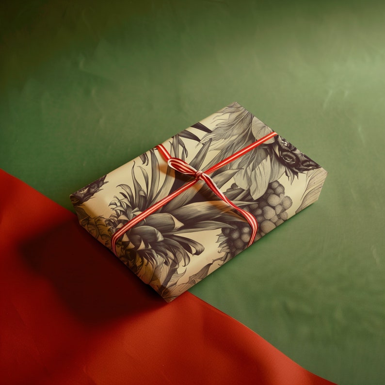 Gift Wrapping Paper Mockup Display, Digital Paper Pattern Mockup