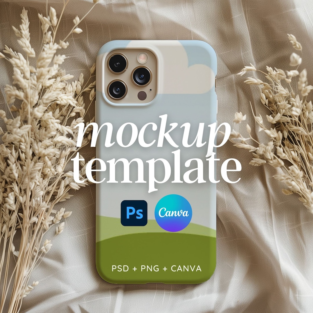 Phone Case Mockup, iPhone Case Mockups, iPhone Snap Case Mockup PSD ...