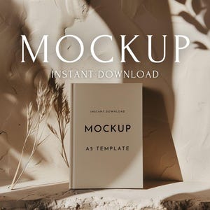 A5 Hardcover Book Mockup PSD | Realistic Journal & Notebook Mockups | KDP Self Publishing Cover Template | Smart Object Book Mockup