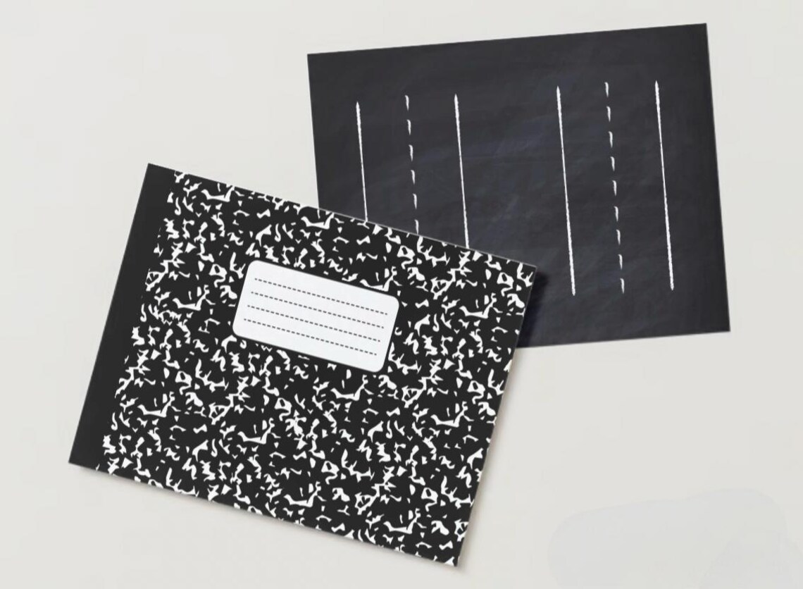 Printable table settings for kids first day of school placemats