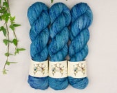 Ocean Breeze / Merino Sport / handgefärbt / 100% Merino fine / superwash / mulesingfrei / 310m/100g - 19,50Euro/100g