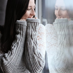 WALDREBEN arm warmers / knitting pattern / German