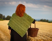 VIKA Poncho / Strickanleitung / Cape / deutsch + englisch