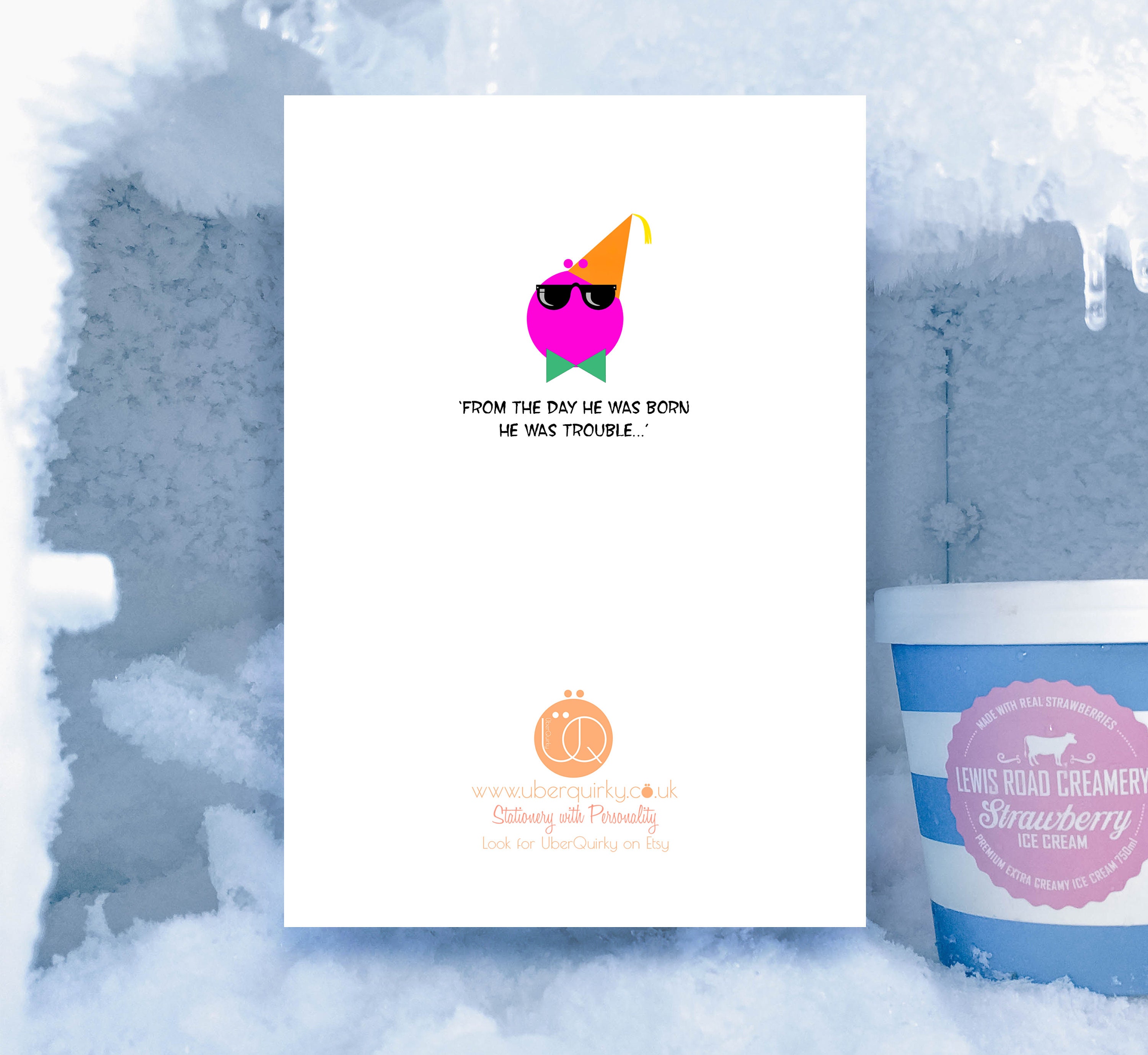 Rocky Horror Picture Show Eddie Inspired Card, Meatloaf, Musical, Hot Patootie, Lyrics, Film