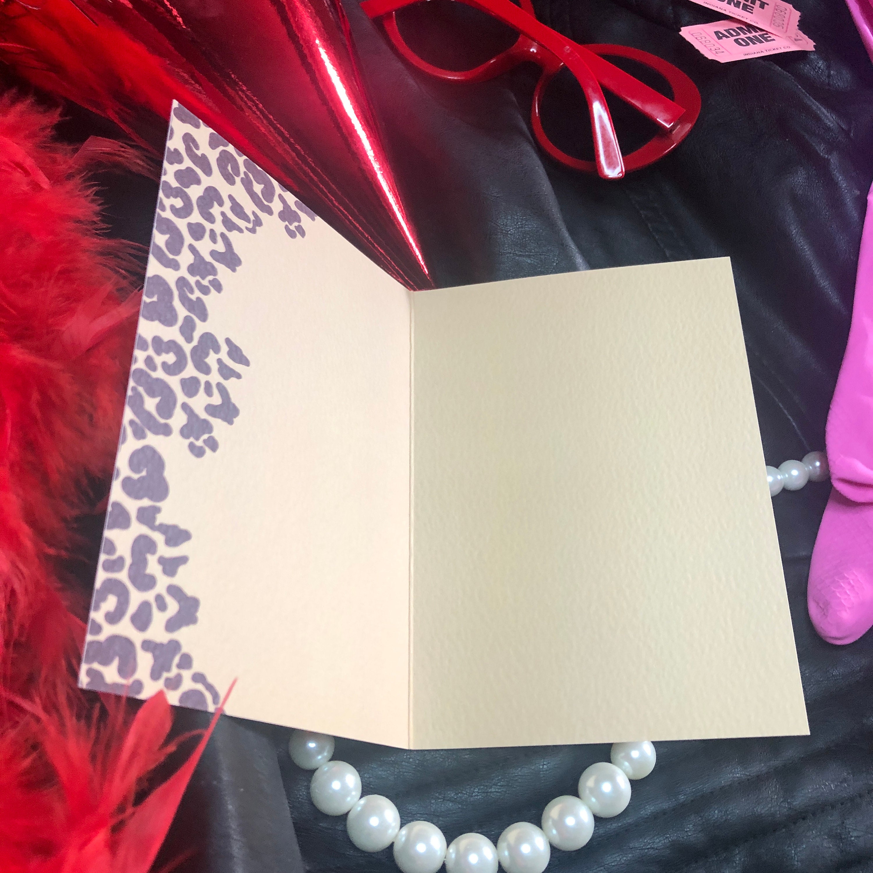 Rocky Horror Picture Show Eddie Inspired Card, Meatloaf, Musical, Hot Patootie, Lyrics, Film