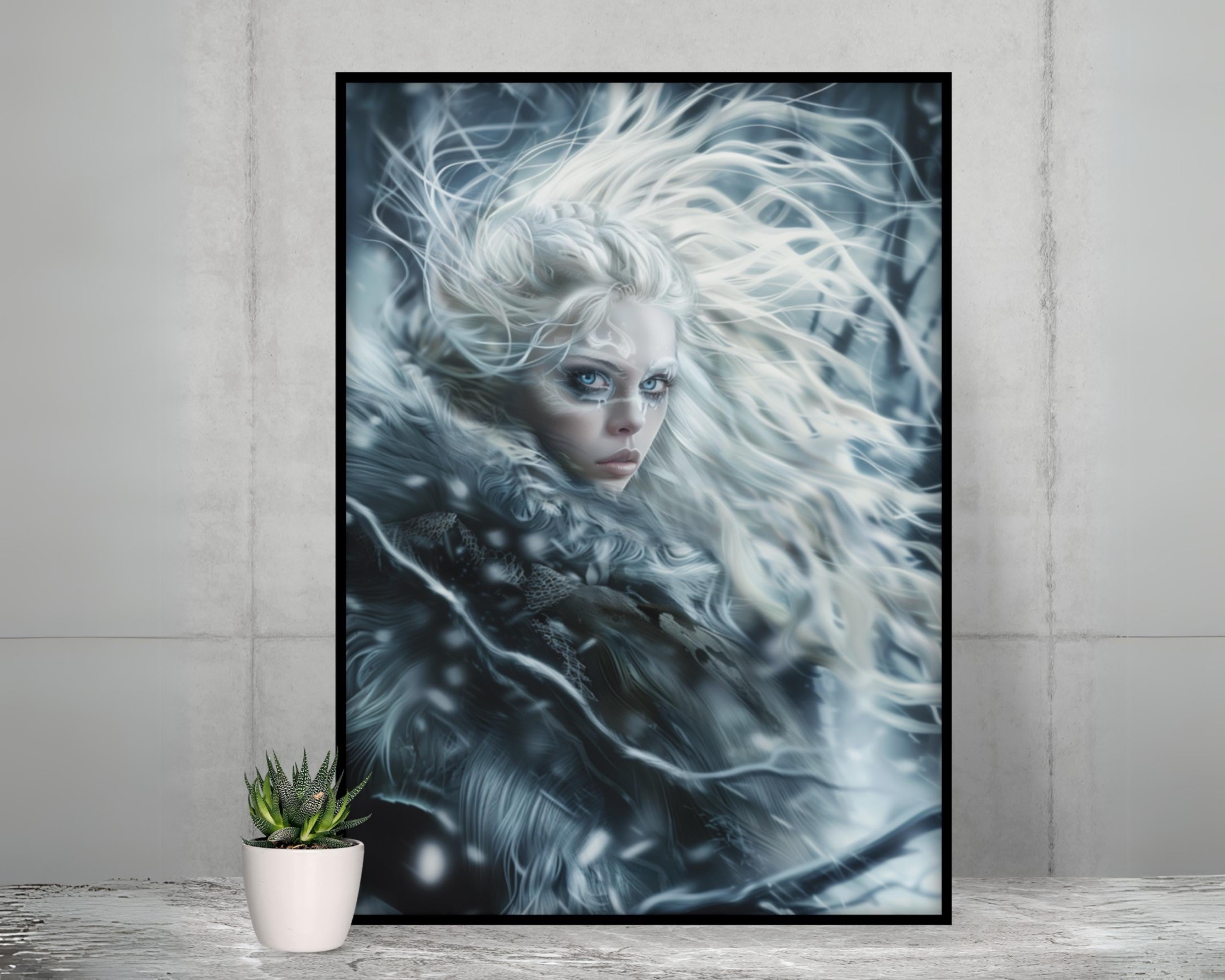 Marzanna Morana Art Print: Slavic Goddess of Winter