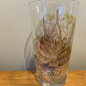 Snipe Designs Printed  on 1pt Toughned Conical Glass DISHWASHER SAFE