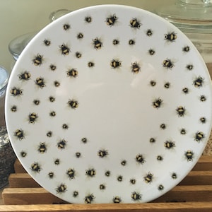 Bee Design Coupe Plates 10&quot;  DISHWASHER /OVEN SAFE