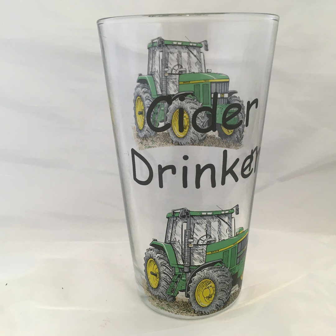 John Deere Designs Printed on Cider Drinker 1pt Conical Etsy