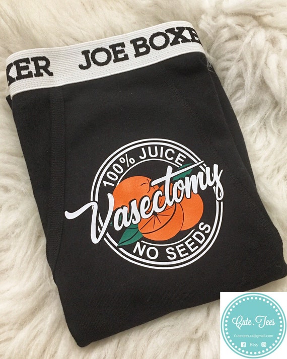 Personalized Vasectomy Boxer Briefs, Funny Mens Boxers, Valentines Gift for  Husband, Valentine Gifts for Boyfriend, Mens Underwear, Best 