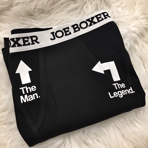 personalized the man the boxer briefs, funny mens boxers, Valentines gift for husband, Valentine gifts for boyfriend, mens underwear, best