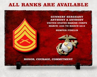 Marine Retirement Etsy