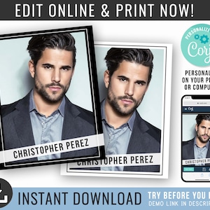 Acting Headshot Template | 8x10 Headshot Template | Actor Headshot Design | Professional Headshots Template | Actor Headshots | Frame