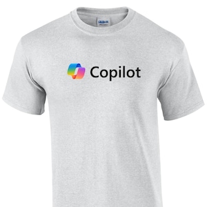 Microsoft Copilot AI software t-shirt