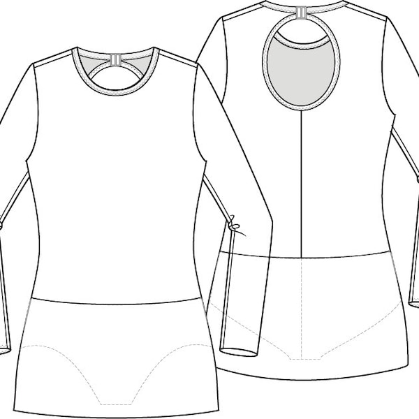 Adult Basic Leotard Pattern