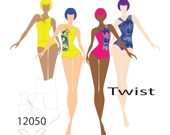 Twist Leotard Digital Pattern