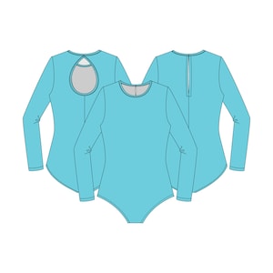 11000M Adult Basic Leotard PDF Pattern