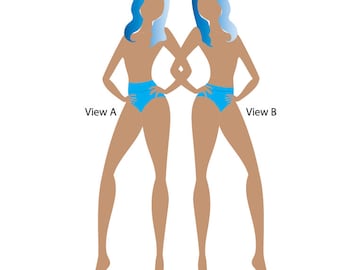 Adult Brief with choice of high or low hip waistband