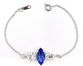Abigail - Something blue bracelet