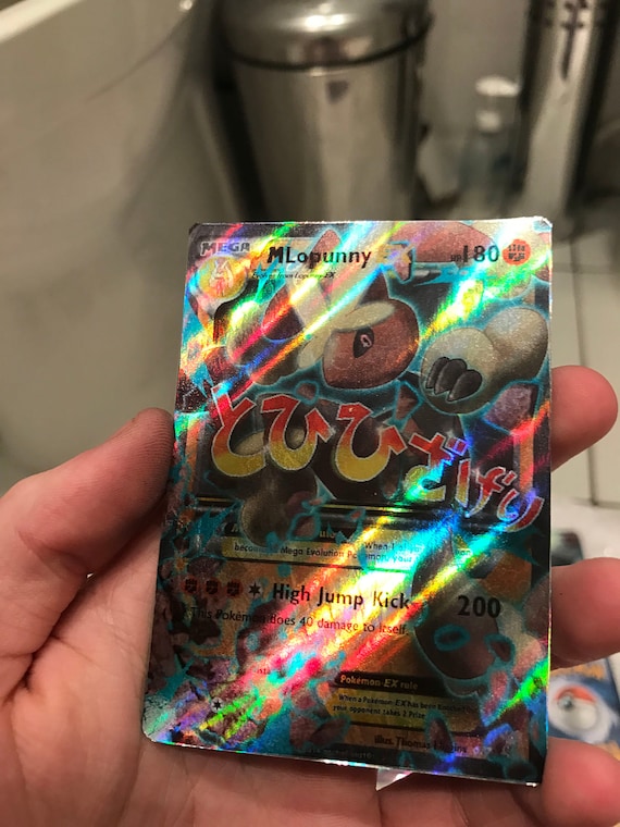 photo Real Mega Abomasnow Card custom made mega pokemon cards